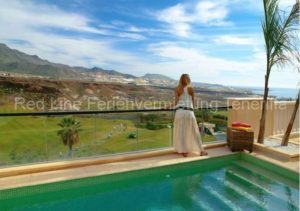 Teneriffa Luxus-Ferienvilla Imperial, 6 pax Golf Costa Adeje