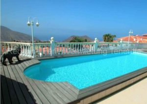Teneriffa Luxus-Ferienwohnung in ruhiger Villengegend in Chayofa mit Pool und Terrasse