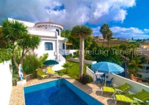Teneriffa Luxus-Ferienhaus mit Privatpool in ruhiger Meerlage von El Sauzal